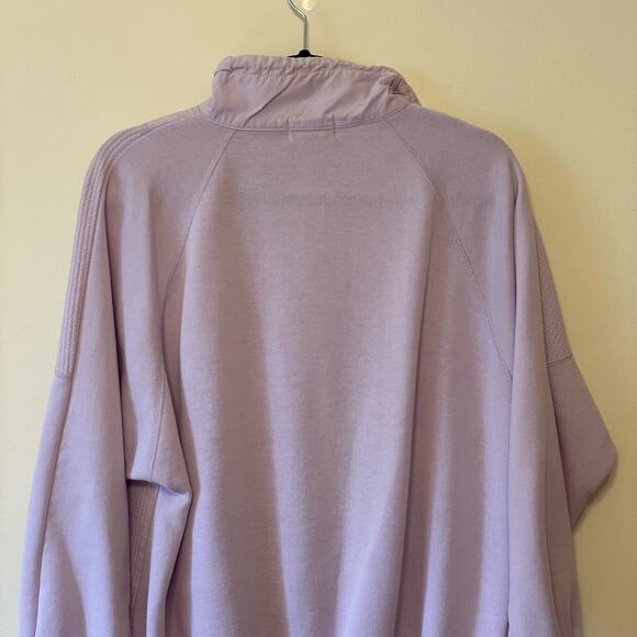 Vintage 1980s XL Lavon purple pullover sweater cabincore ribbed casual pastel - Picture 6 of 8
